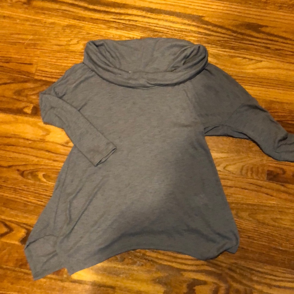 Grey cowl neck Shirt
